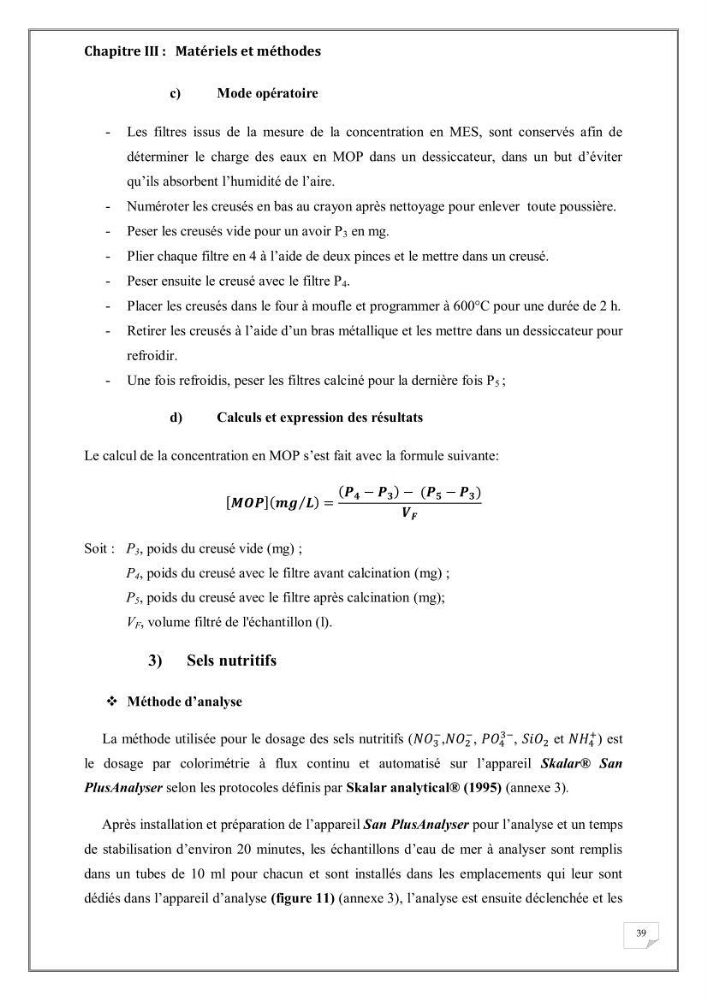 Evaluation de la pollution marine dans la baie d\'Alger et la baie d\'El Djamila