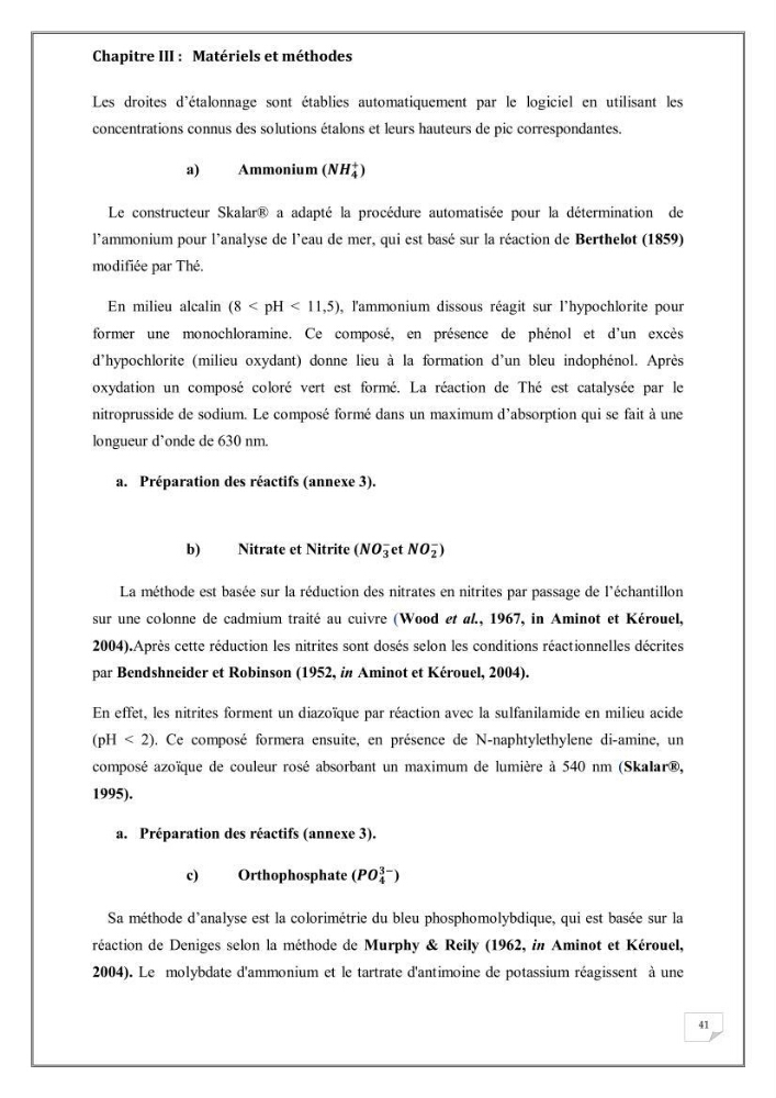Evaluation de la pollution marine dans la baie d\'Alger et la baie d\'El Djamila