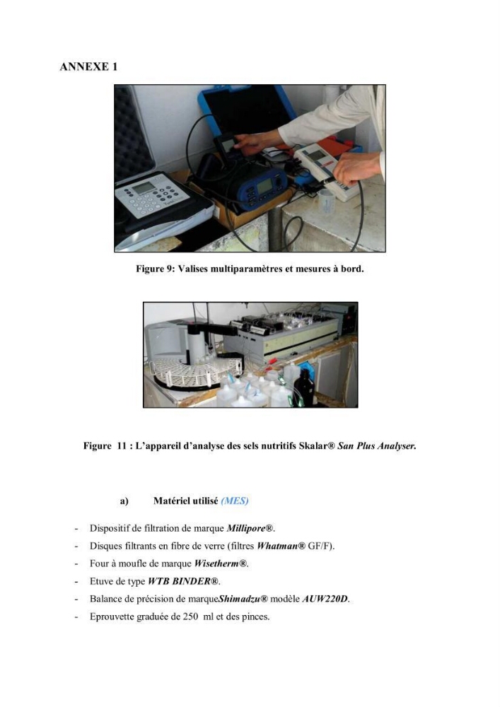 Evaluation de la pollution marine dans la baie d\'Alger et la baie d\'El Djamila