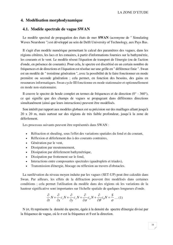 Etude de protection de la plage Est de Boumerdes