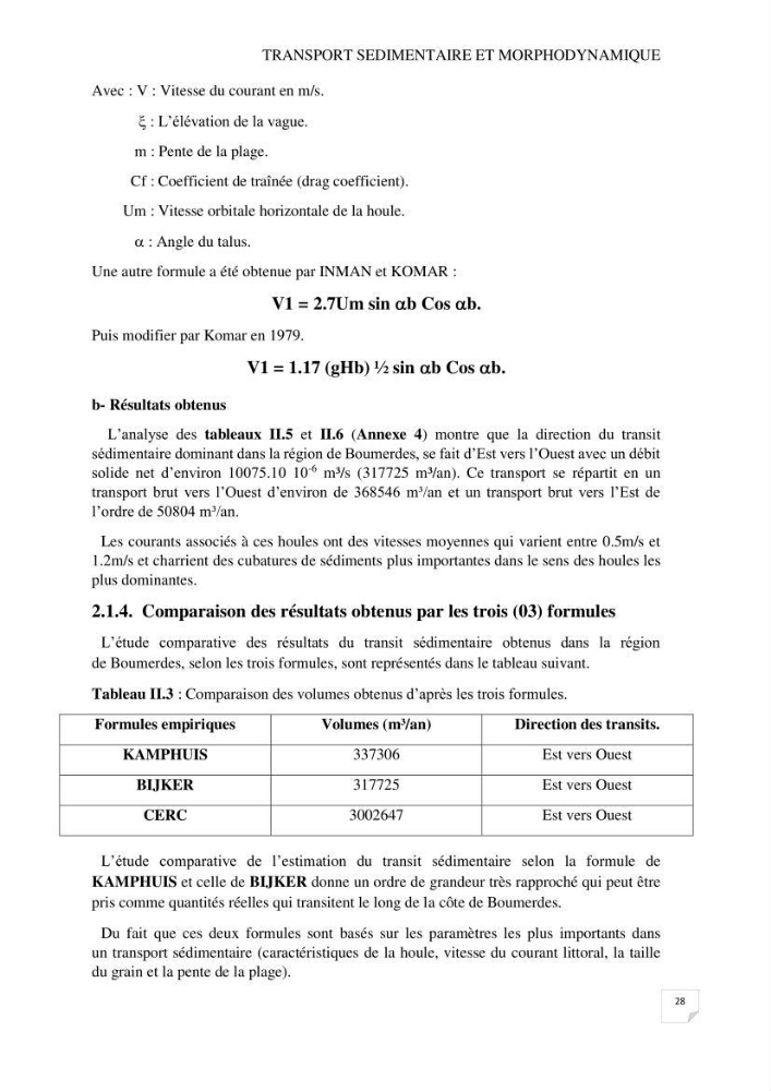Etude de protection de la plage Est de Boumerdes