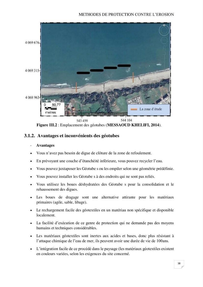Etude de protection de la plage Est de Boumerdes