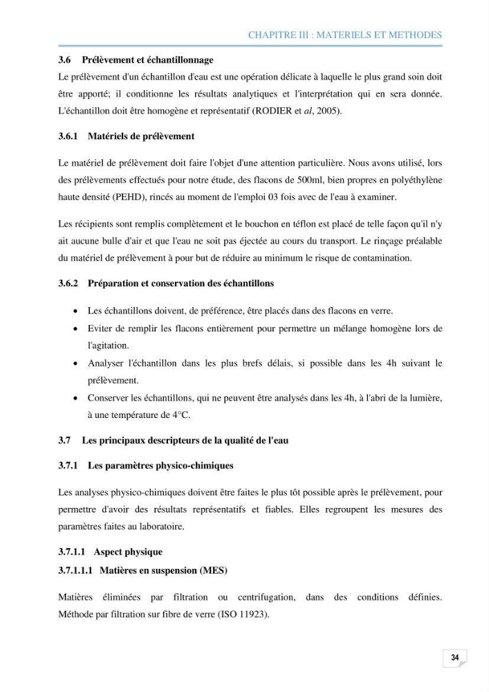 Etude des performances d\'une station d\'épuration des eaux usées