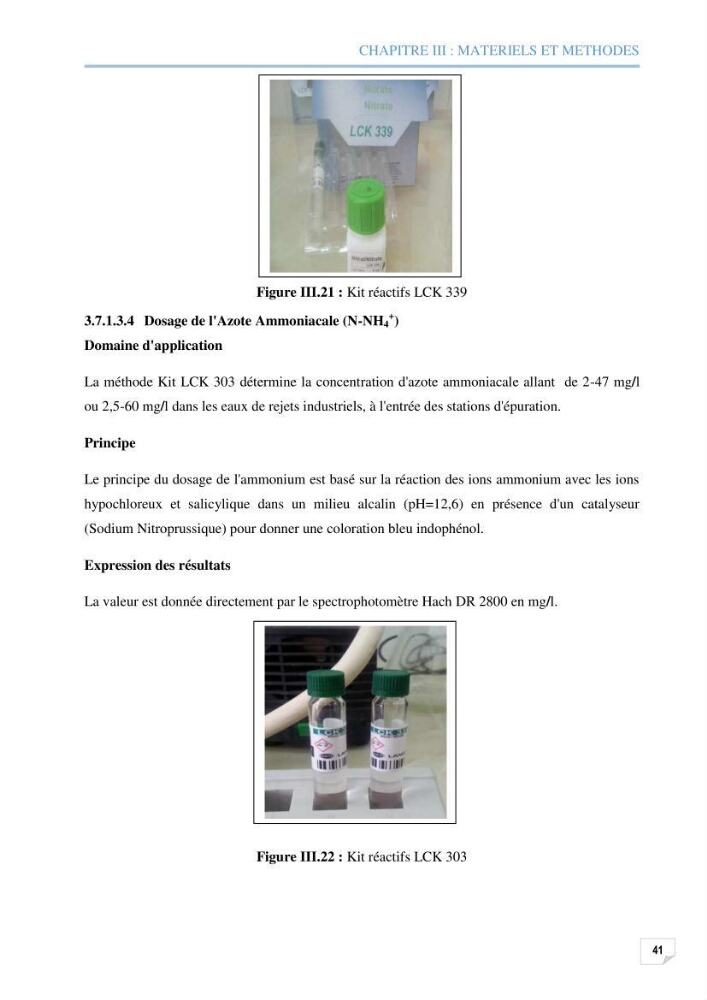 Etude des performances d\'une station d\'épuration des eaux usées