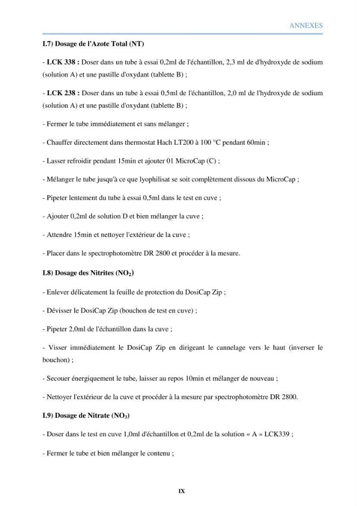 Etude des performances d\'une station d\'épuration des eaux usées