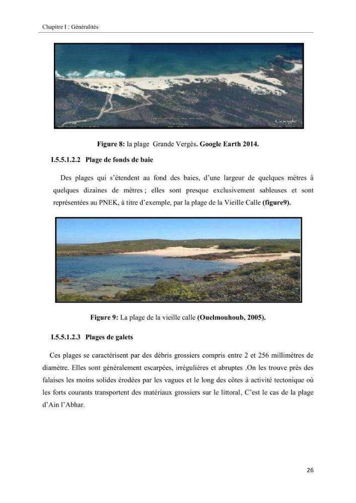 Etude biosédimentologique de la partie marine du parc d\'El-Kala