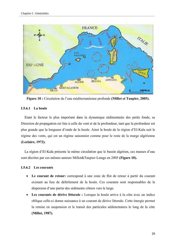 Etude biosédimentologique de la partie marine du parc d\'El-Kala