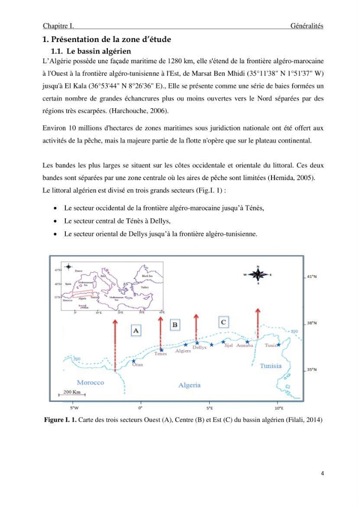 Contribution à l\'étude de la croissance et de l\'exploitation du genre Chelidonichthys ( Actinopteri, Triglidae) dans la côte Algérienne: