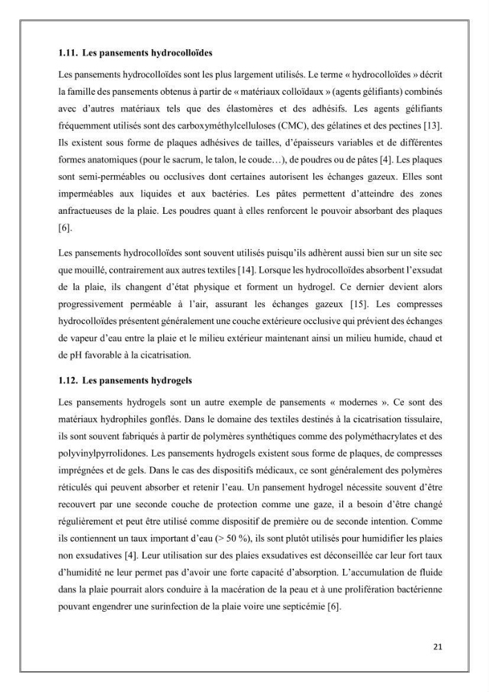 Élaboration et caractérisation de pansements innovants à base de chitosane marin.