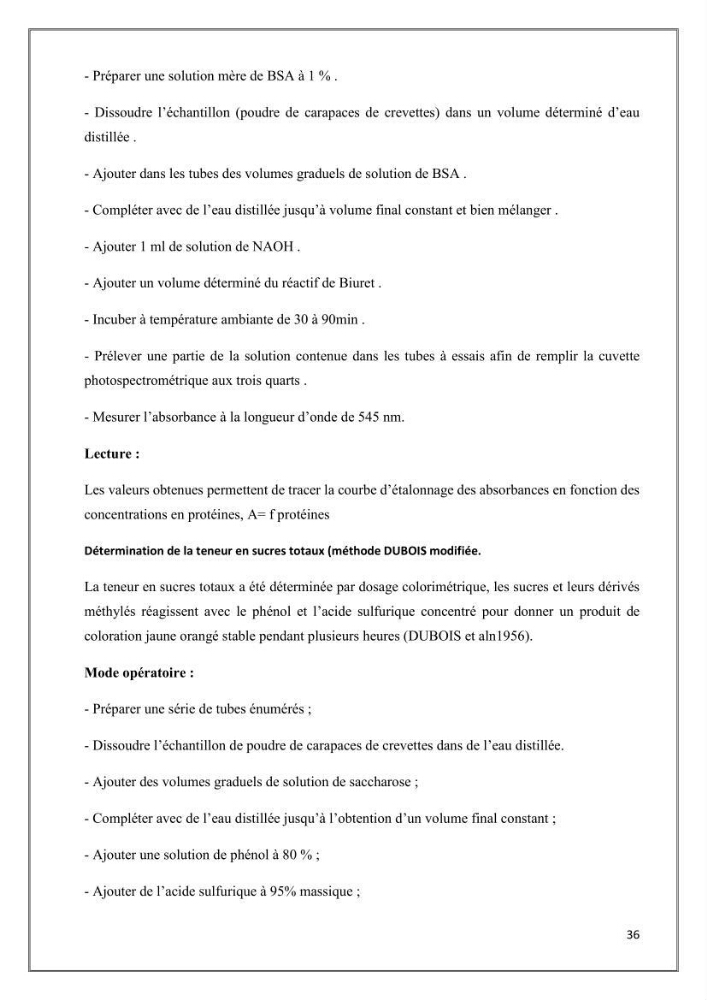 Élaboration et caractérisation de pansements innovants à base de chitosane marin.