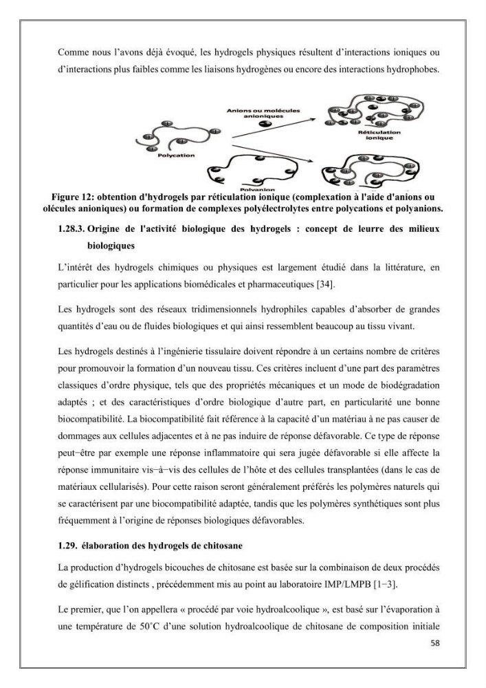 Élaboration et caractérisation de pansements innovants à base de chitosane marin.