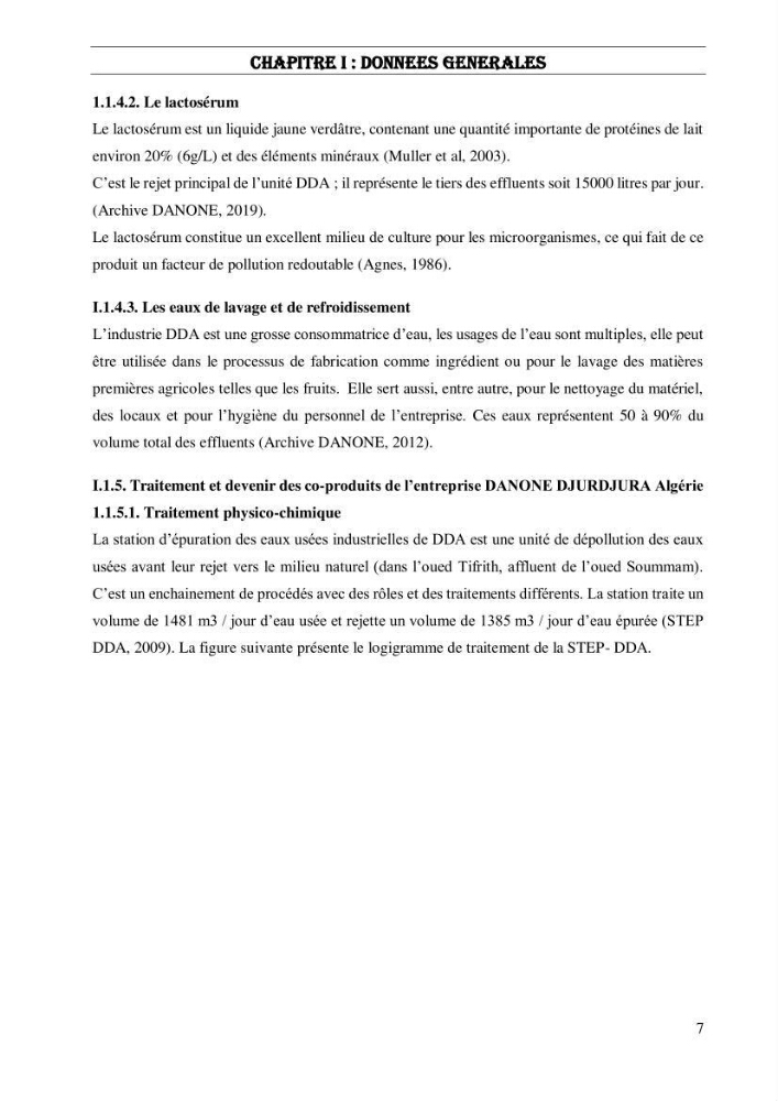 Valorisation des sous-produits de l\'industrie laitières (DANONE) en vue de la fabrication d\'un aliment aquacole