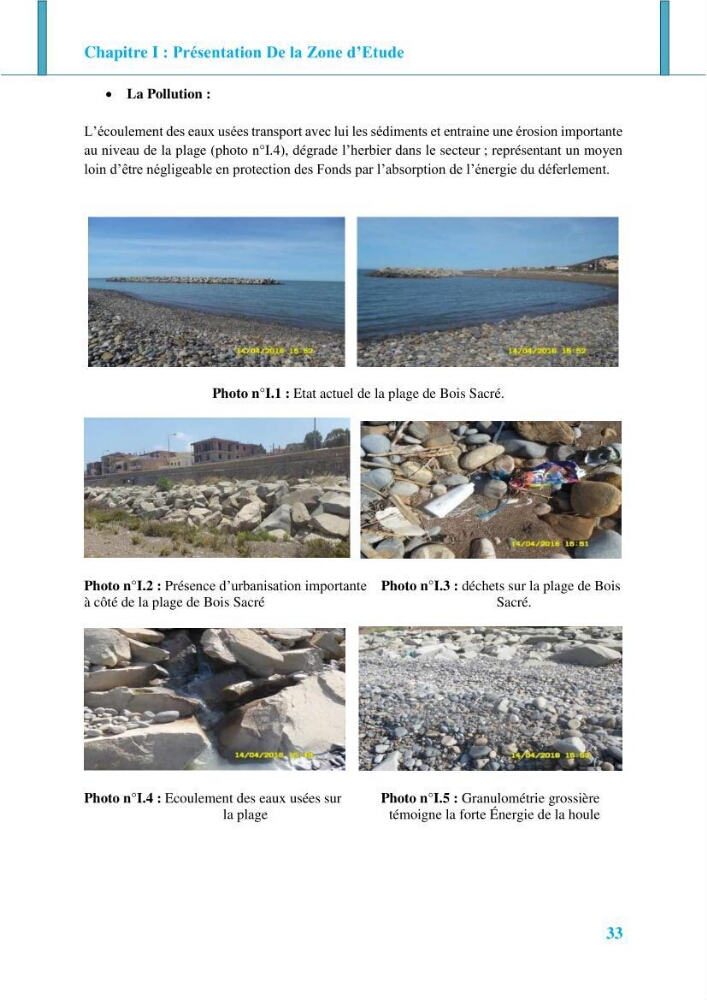 Impact des ouvrages de protection sur la morphodynamique des côtes