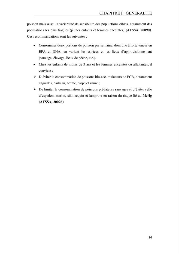 Evaluation du risque Sanitair Assoié à la Consommation de la Daurad : d’élevage Sparus aurata (Linnaeus ,1758)
