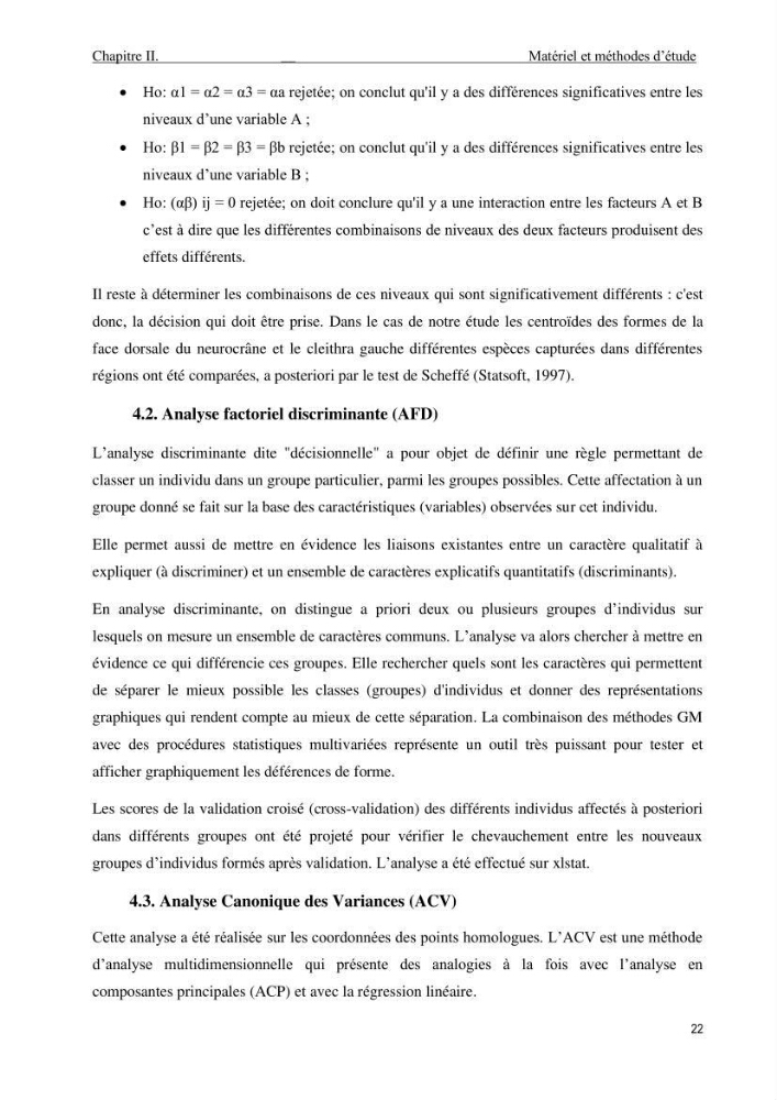 Description des variations morpho-géométrique entre les espèces et les populations des Triglidae (Actinopterygii, Scorpaeniformes) dans le bassin algérien