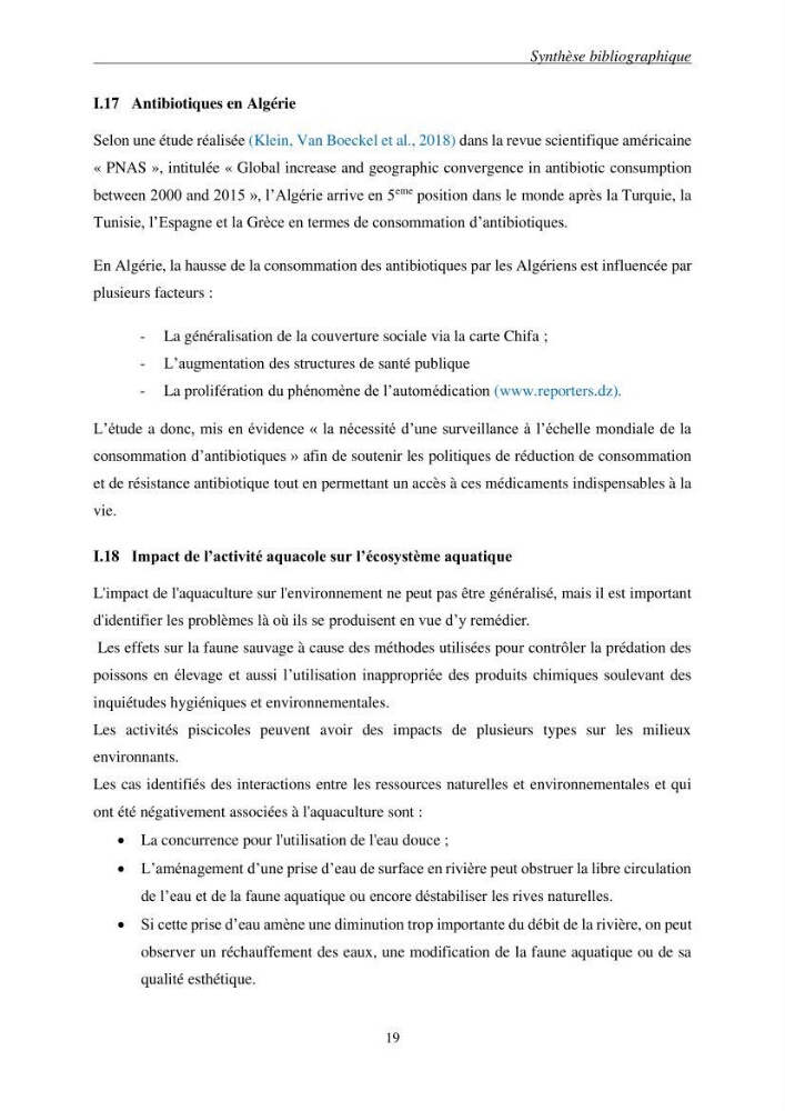 Etude du procédé hybride couplant l’adsorption et la photocatalyse. Application au traitement des effluents issus des fermes piscicoles.: