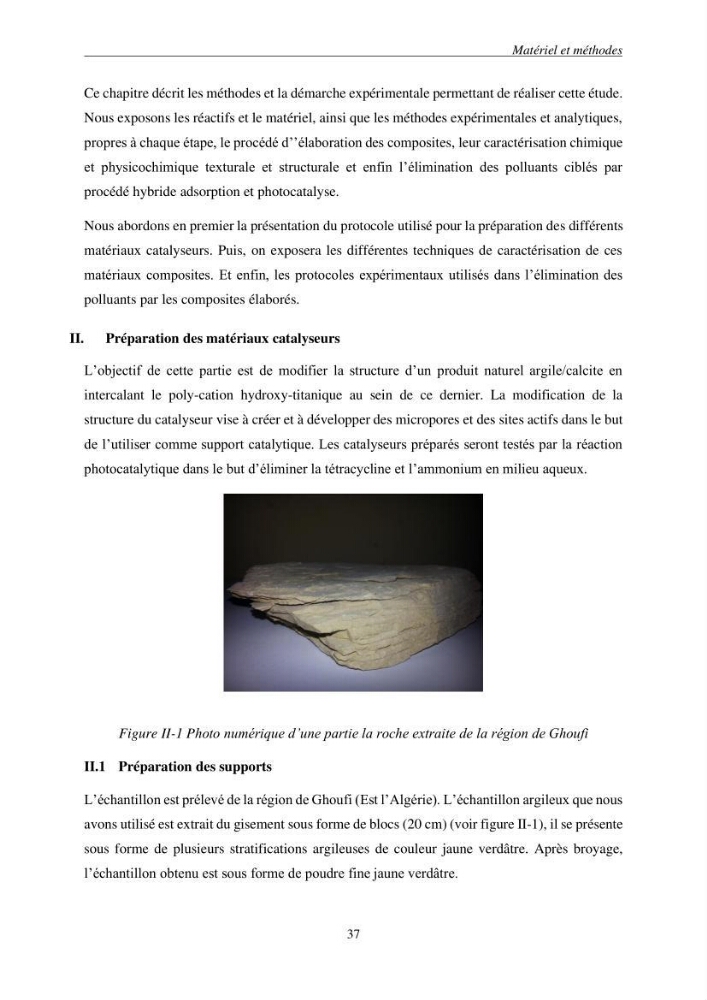 Etude du procédé hybride couplant l’adsorption et la photocatalyse. Application au traitement des effluents issus des fermes piscicoles.: