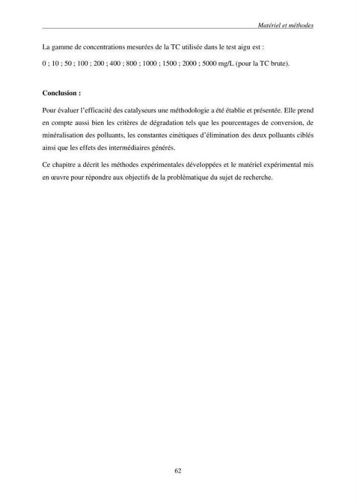 Etude du procédé hybride couplant l’adsorption et la photocatalyse. Application au traitement des effluents issus des fermes piscicoles.: