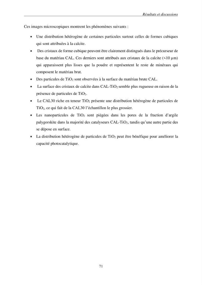 Etude du procédé hybride couplant l’adsorption et la photocatalyse. Application au traitement des effluents issus des fermes piscicoles.: