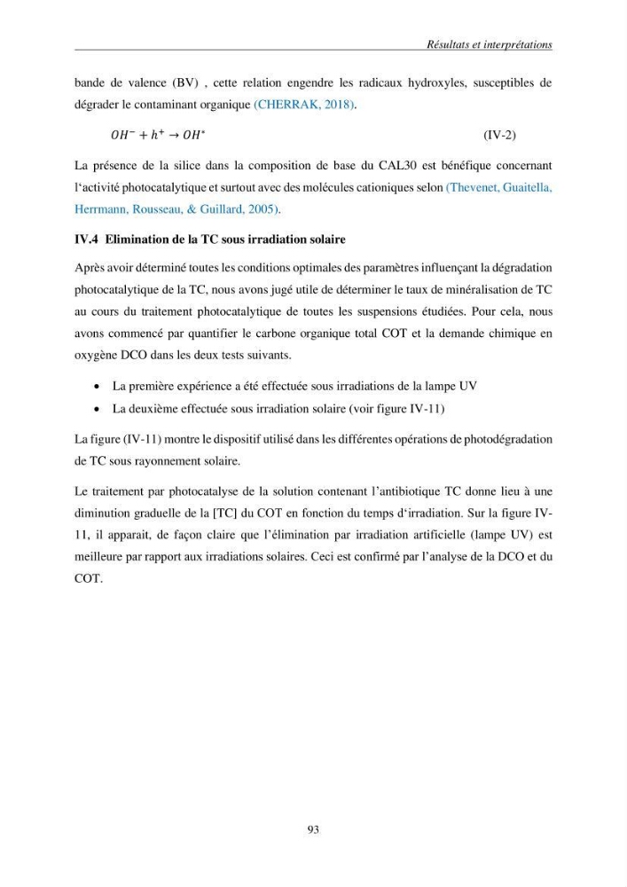 Etude du procédé hybride couplant l’adsorption et la photocatalyse. Application au traitement des effluents issus des fermes piscicoles.: