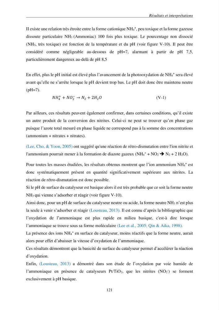 Etude du procédé hybride couplant l’adsorption et la photocatalyse. Application au traitement des effluents issus des fermes piscicoles.: