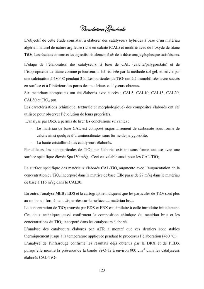 Etude du procédé hybride couplant l’adsorption et la photocatalyse. Application au traitement des effluents issus des fermes piscicoles.: