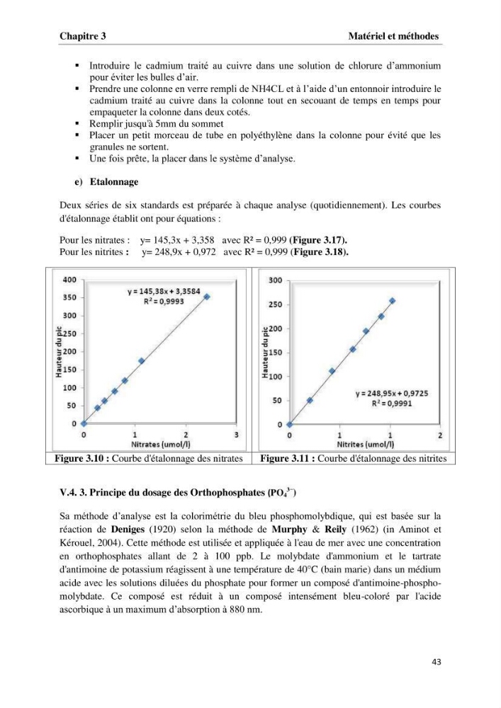 Les paramètres physico-chimiques et les sels nutritifs dans la baie de Bou-Ismail