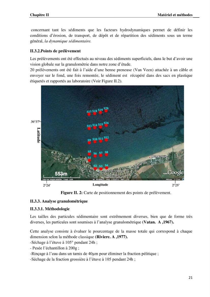 Etude de protection du rivage du complexe culturel de Chenoua