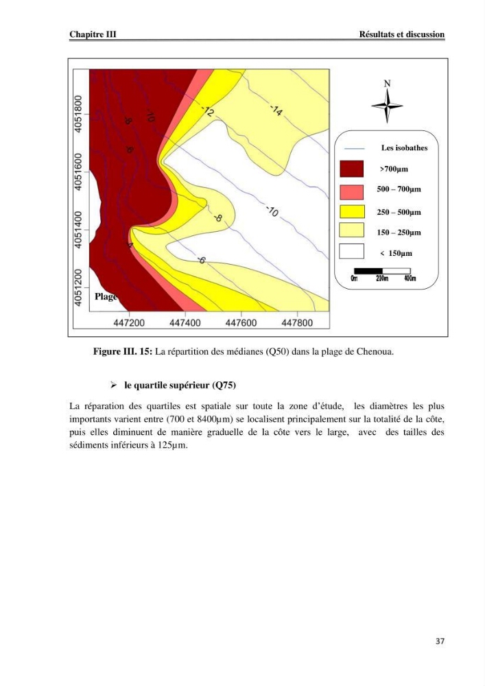 Etude de protection du rivage du complexe culturel de Chenoua