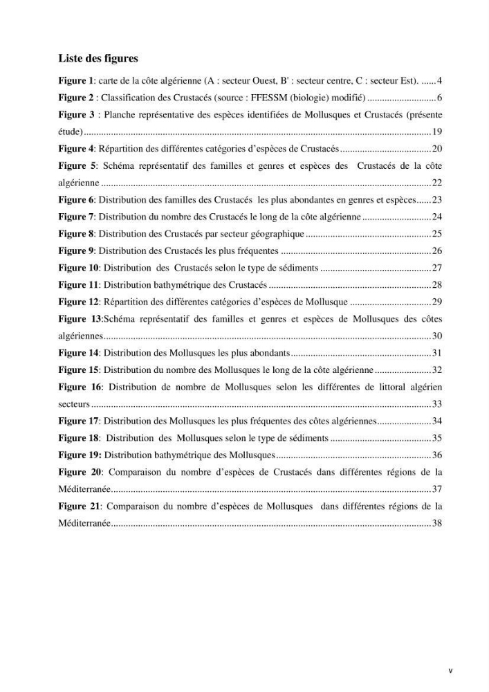 Actualisation de l’Inventaire National des Mollusques et des Crustacés de la côte algérienne: