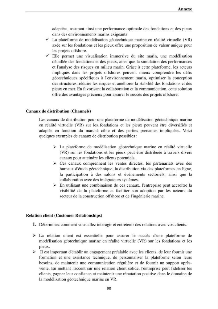 Dimensionnement des fondations sur pieux sous charge horizontale-étude de comportement du pieu rigide aux états limites de service dans un sol cohérent