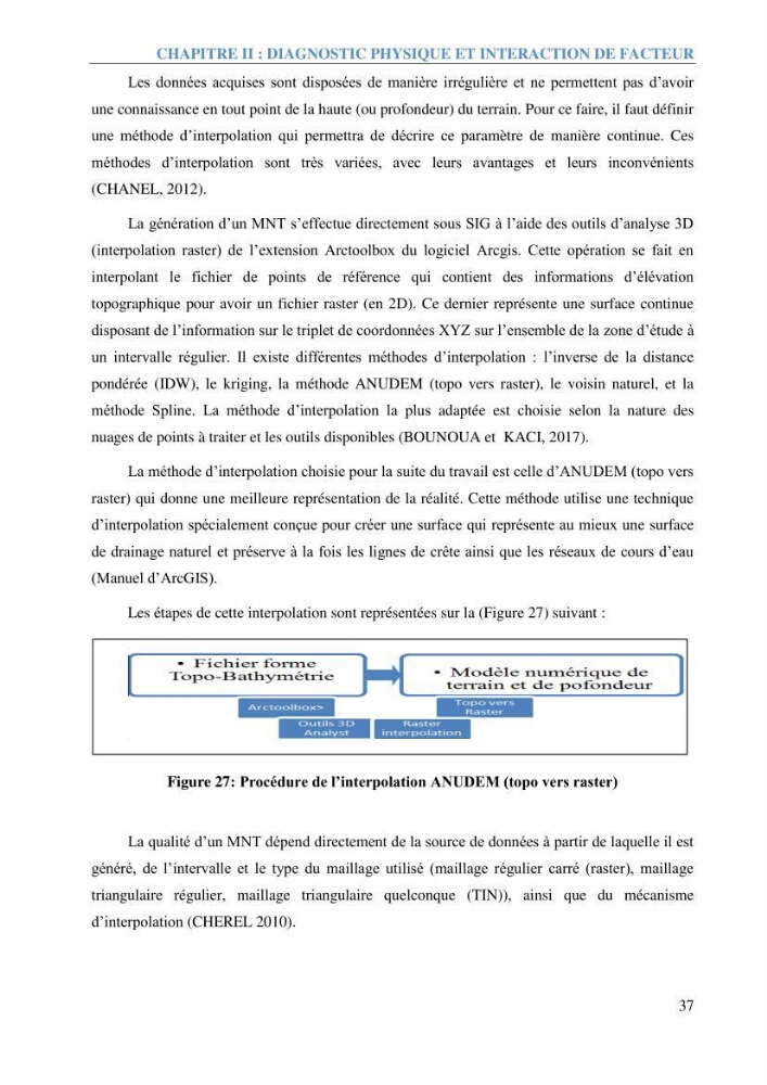 Etude et estimation des terres à risque par la submersion marine dans la région Ouest d’Alger: