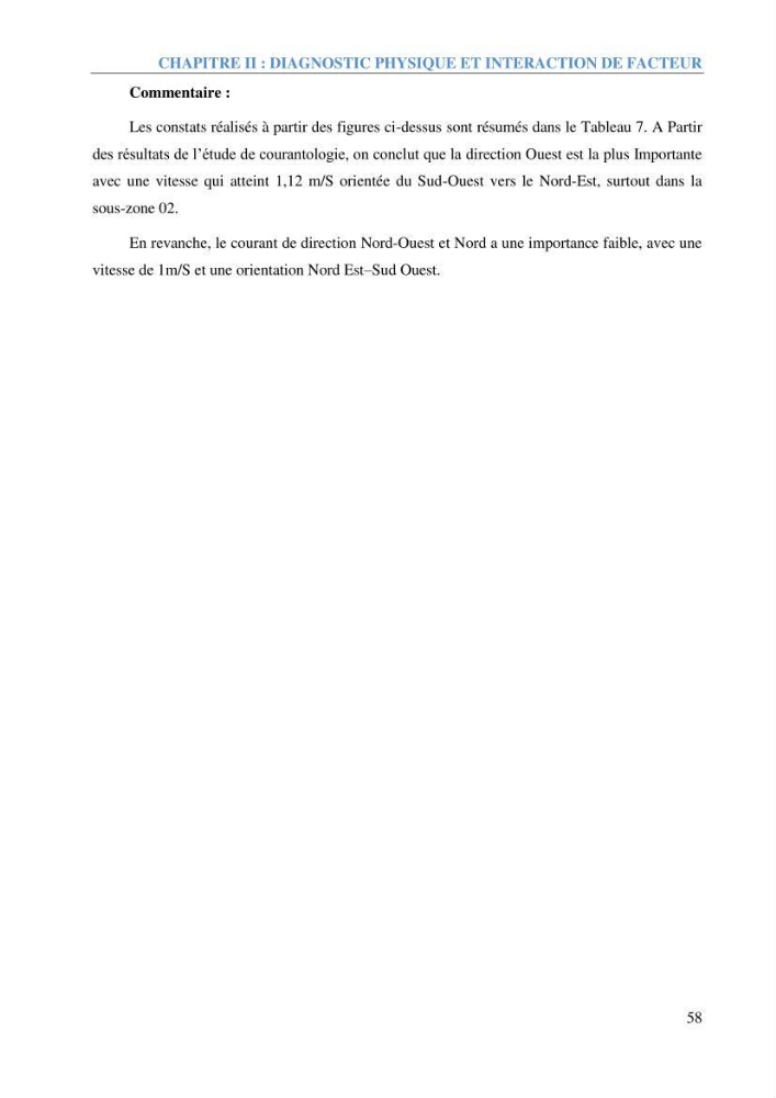 Etude et estimation des terres à risque par la submersion marine dans la région Ouest d’Alger: