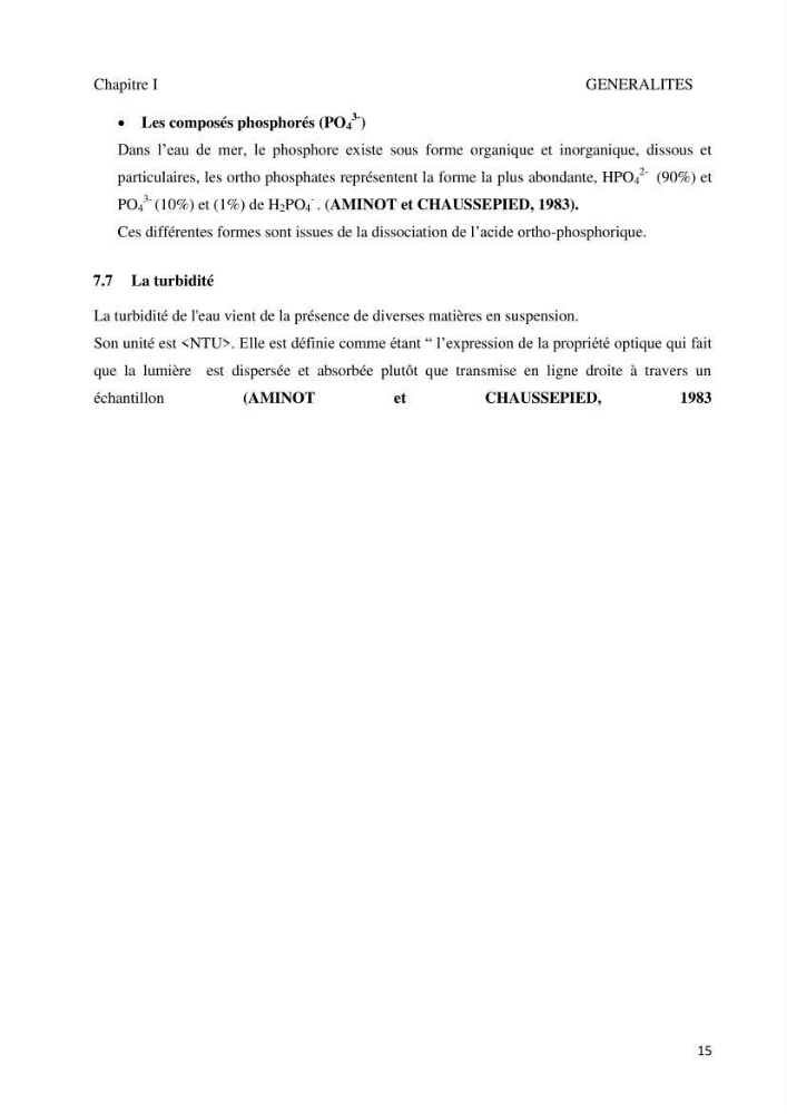 Suivi de la qualité microbiologique et physicochimique des eaux de baignade.