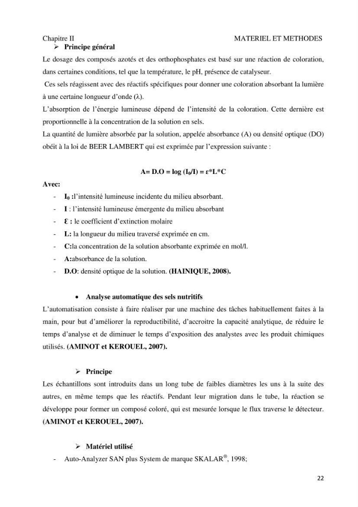 Suivi de la qualité microbiologique et physicochimique des eaux de baignade.