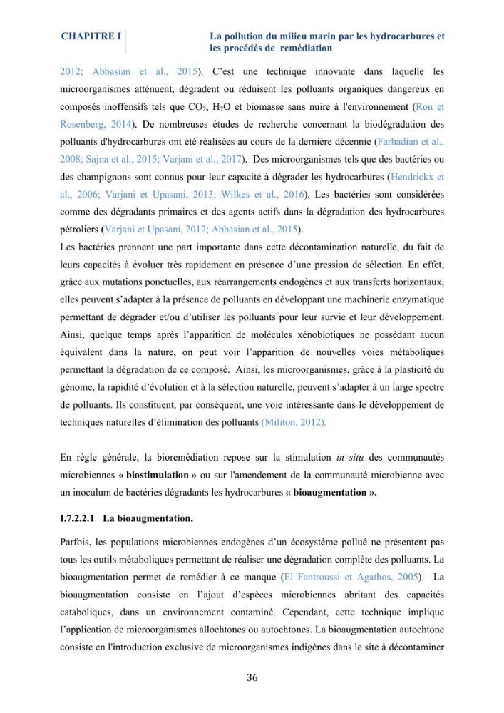 Isolement et caractérisation des bactéries marines dégradant les différentes fractions du pétrole
