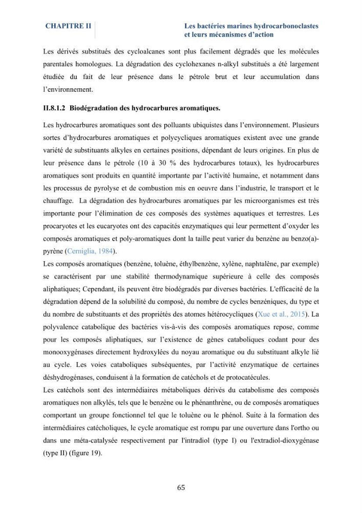 Isolement et caractérisation des bactéries marines dégradant les différentes fractions du pétrole