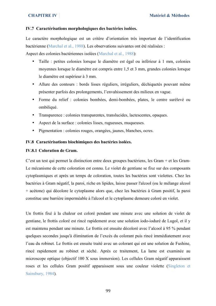 Isolement et caractérisation des bactéries marines dégradant les différentes fractions du pétrole
