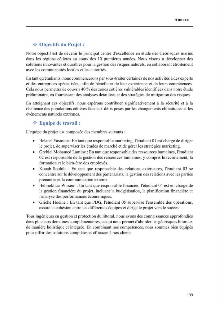 Modélisation de l\'impact des évènements océanologiques extrêmes sur le comportement et l\'agitation des zonzs portuaires du littoral centre Algérien