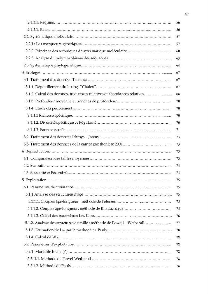 Les Sélaciens de la côte algérienne, biosystématique des requins et les raies