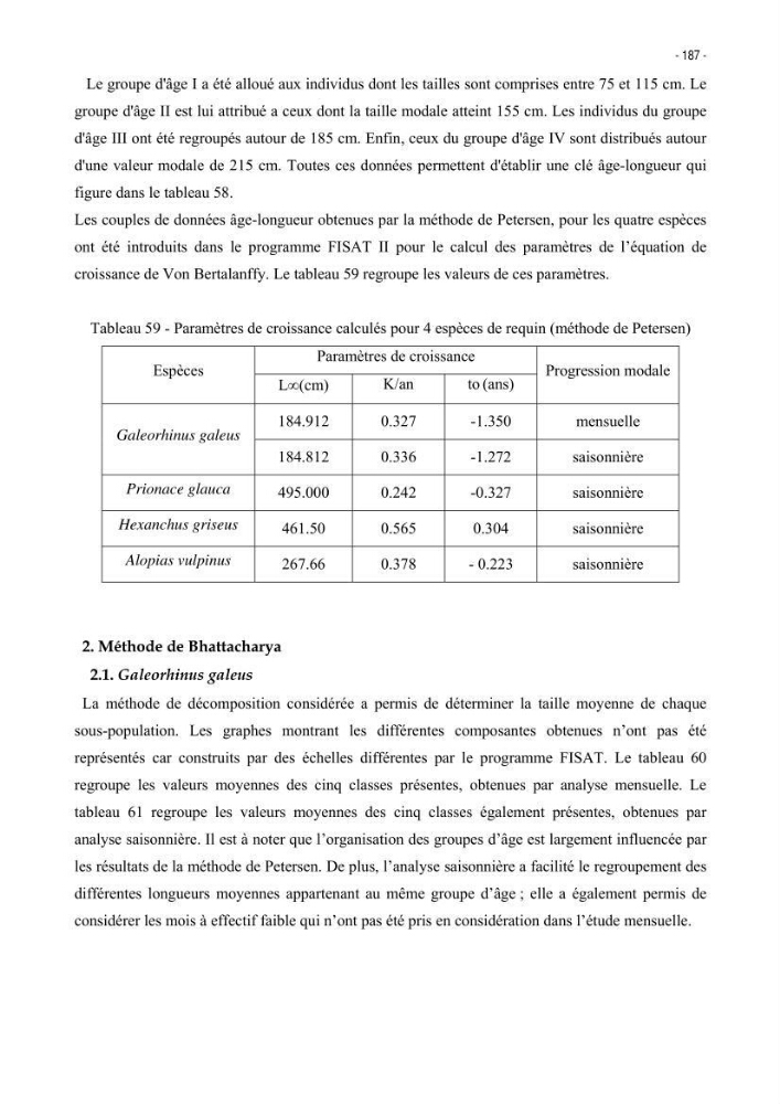 Les Sélaciens de la côte algérienne, biosystématique des requins et les raies