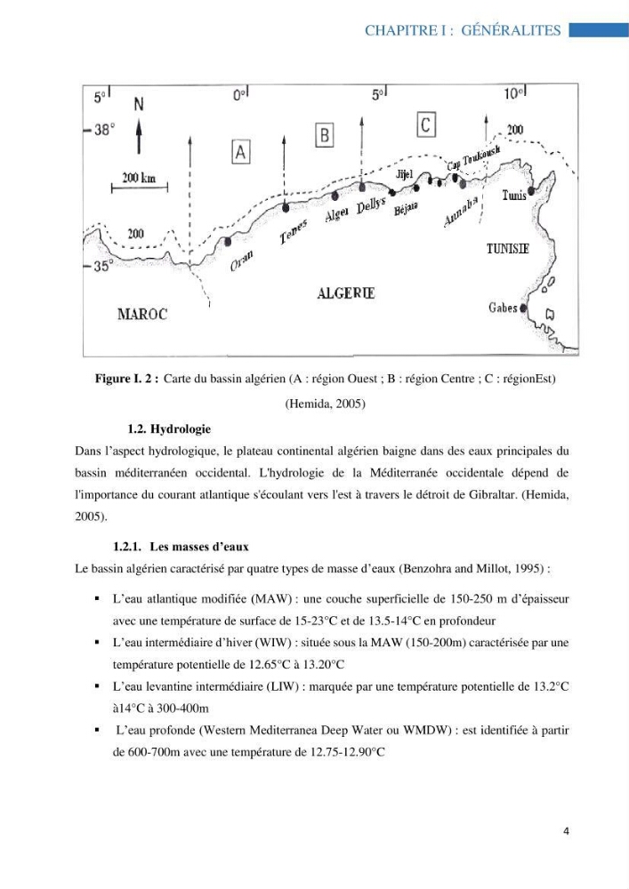 Analyse spatiale de la distribution du thon rouge Thunnus thynnus (Linnaeus, 1758) en interaction avec les facteurs environnementaux à l’aide de système d’information géographique (SIG) dans le bassin Algérien