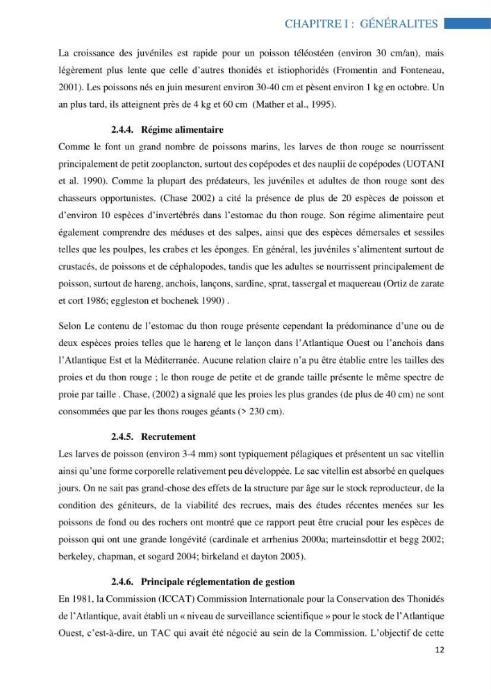 Analyse spatiale de la distribution du thon rouge Thunnus thynnus (Linnaeus, 1758) en interaction avec les facteurs environnementaux à l’aide de système d’information géographique (SIG) dans le bassin Algérien