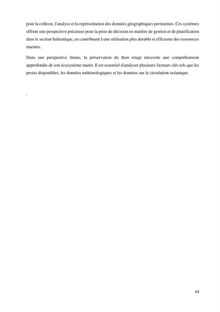 Analyse spatiale de la distribution du thon rouge Thunnus thynnus (Linnaeus, 1758) en interaction avec les facteurs environnementaux à l’aide de système d’information géographique (SIG) dans le bassin Algérien