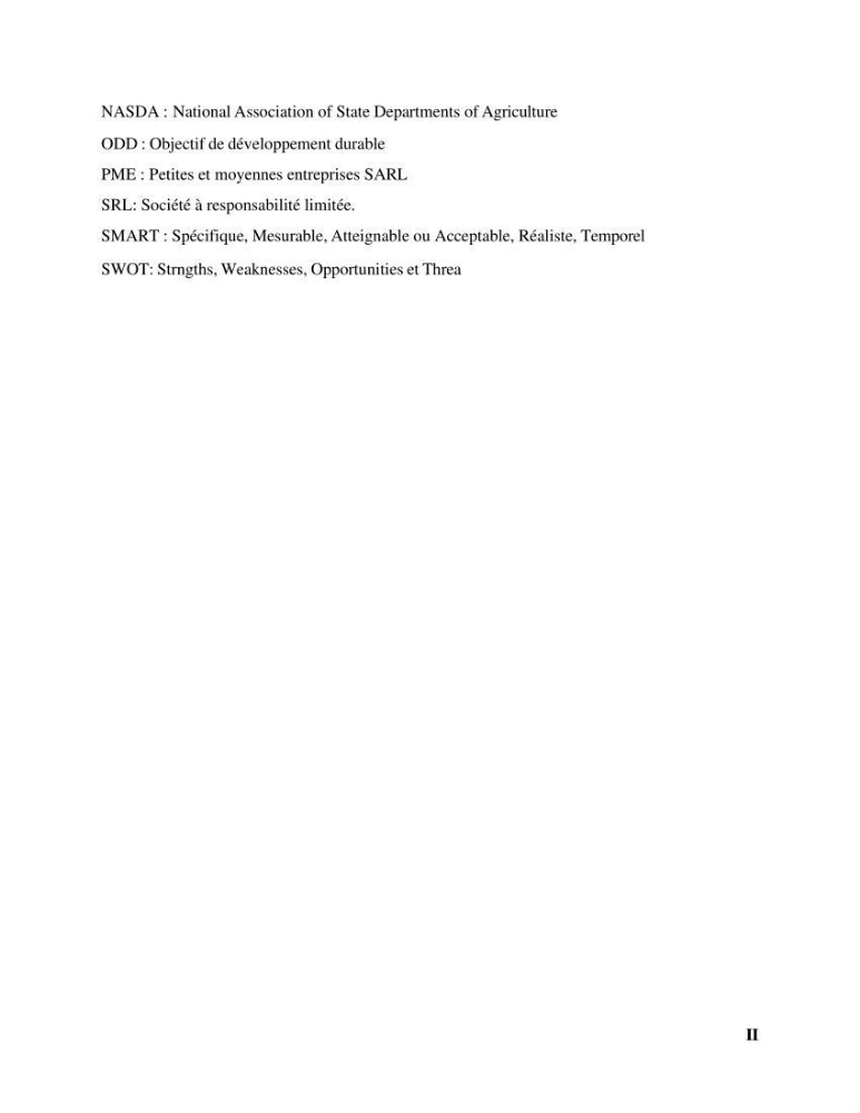 Projet d\'un cabinet spécialisé en audit. conseil et expertisme pour promouvoir une aquaculture durable et de qualité