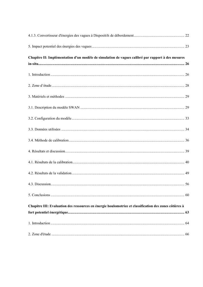 Méthodologie pour la localisation des zones de forte énergie houlomotrice en combinant les modèles numériques et les observations in-situ