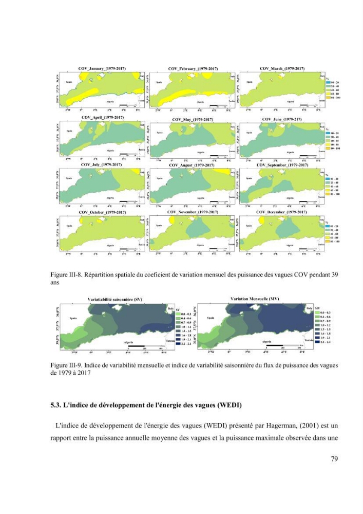 Méthodologie pour la localisation des zones de forte énergie houlomotrice en combinant les modèles numériques et les observations in-situ