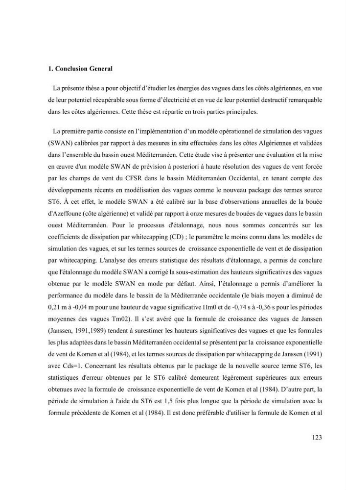 Méthodologie pour la localisation des zones de forte énergie houlomotrice en combinant les modèles numériques et les observations in-situ