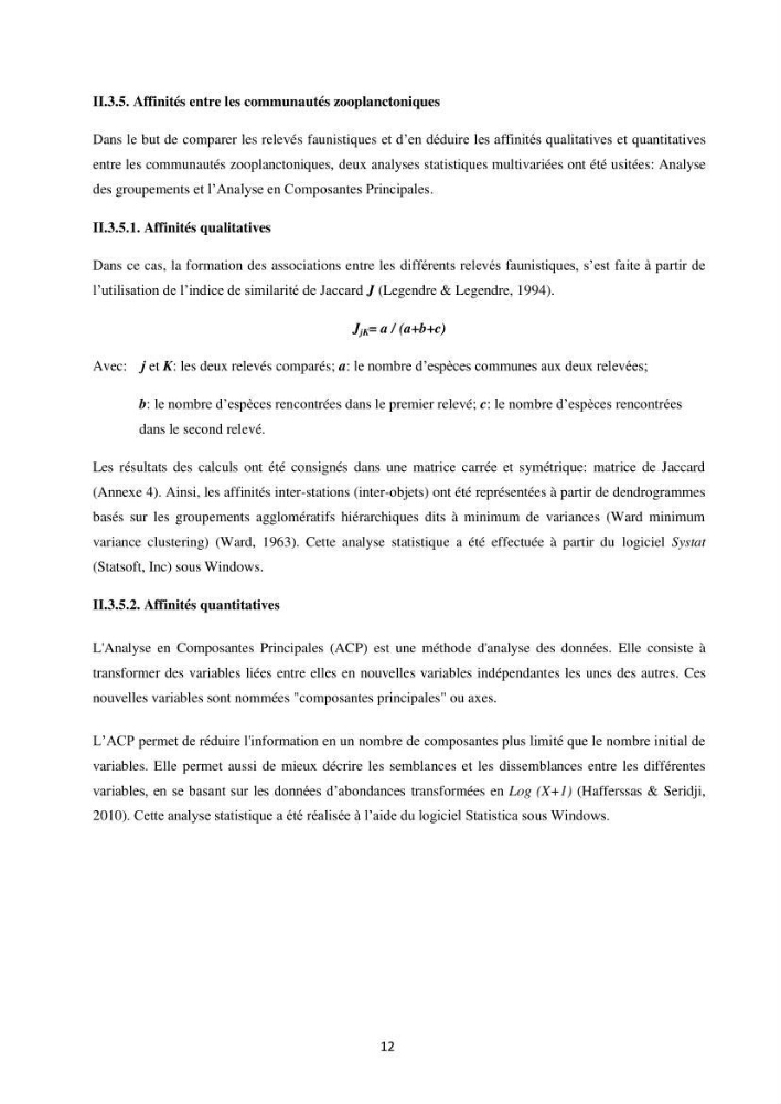 Contribution à l\'étude des peuplements macrozooplanctoniques de la côte Algérienne (secteur occidental et central) entre 1° W et 3° E