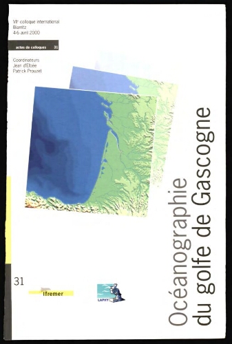 Océanographie du golfe de Gascogne Océanographie du golfe de Gascogne